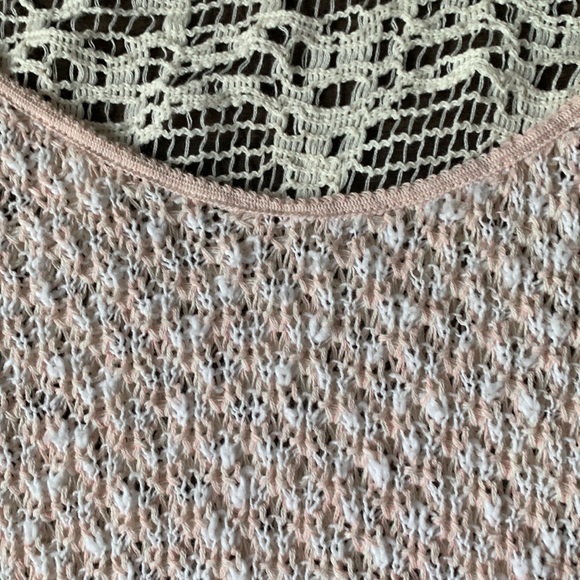 Swim cover / knit longsleeve blush pink - Picture 3 of 5